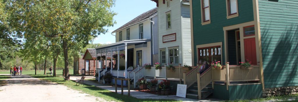 Le village historique d'Ushers Ferry