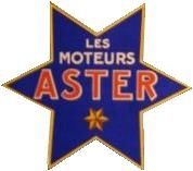 Logo en étoile "Les Moteur L'Aster"