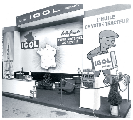 Igol au salon de l’agriculture à PARIS, 1965