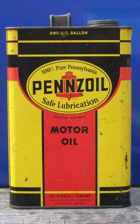 Bidon d'huile PENNZOIL