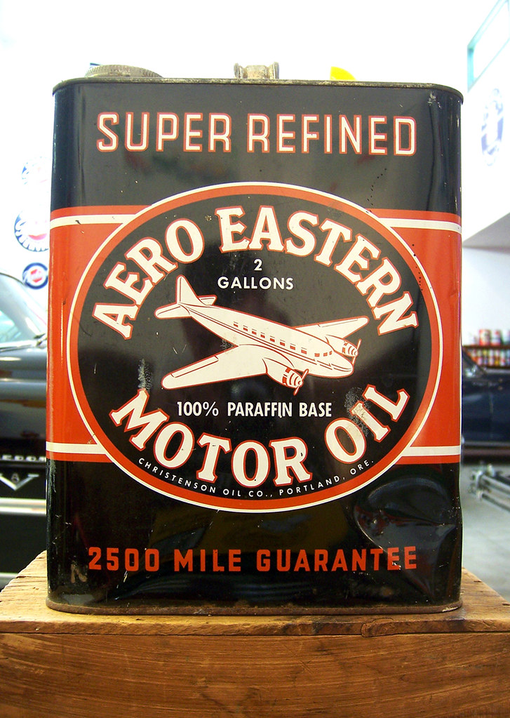 Bidon d'huile "AERO EASTERN"