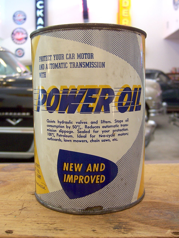 Bidon d'huile moteur "Power Oil"