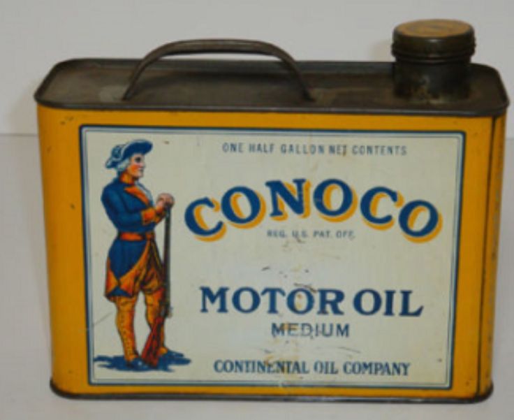 Bidon d'huile Conoco