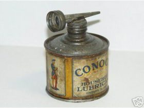 Bidon / burette d'huile Conoco