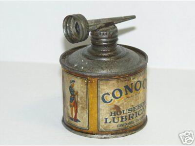 Bidon / burette d'huile Conoco