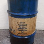 Grand bidon d'huile TOTAL