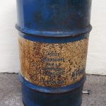 Grand bidon d'huile TOTAL