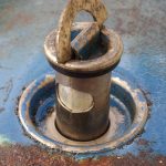 Grand bidon d'huile TOTAL