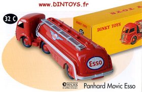 CAMION CITERNE ESSO par Dinky Toys (éditions Atlas)
