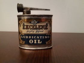 Bidon d'huile - The Humber Oil Co Ltd - 1920-1930 (1/3)