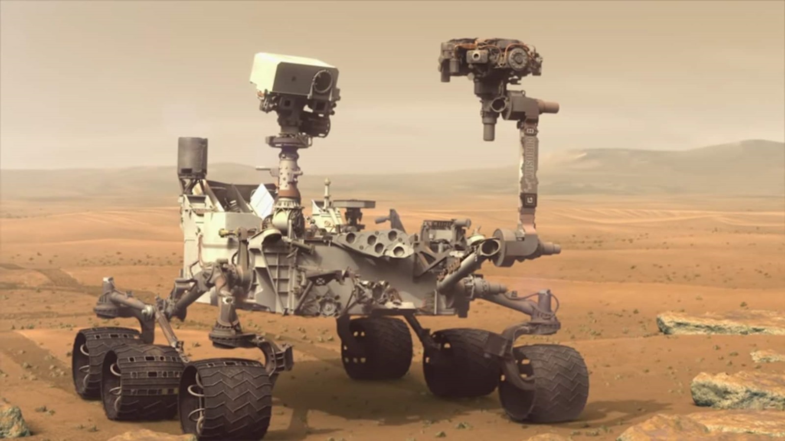 Astromobile Curiosity de la NASA (www.gurumed.org)