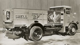 Un camion de livraison des années 1930
