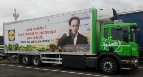 Camion au gaz LIDL