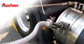 Réservoir de camion GNL Auchan