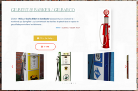 Les pompes : Gilbarco