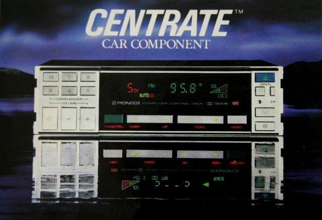 Autoradio "Centrate" avec lecteur CD