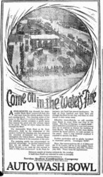 Publicité Auto Wash Bowl