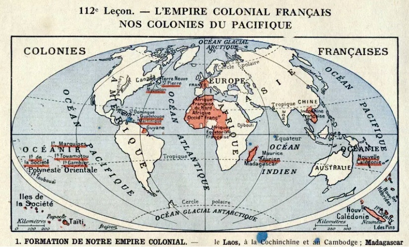 L'empire colonial français en 1937