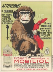 Affiche Huile Mobiliol