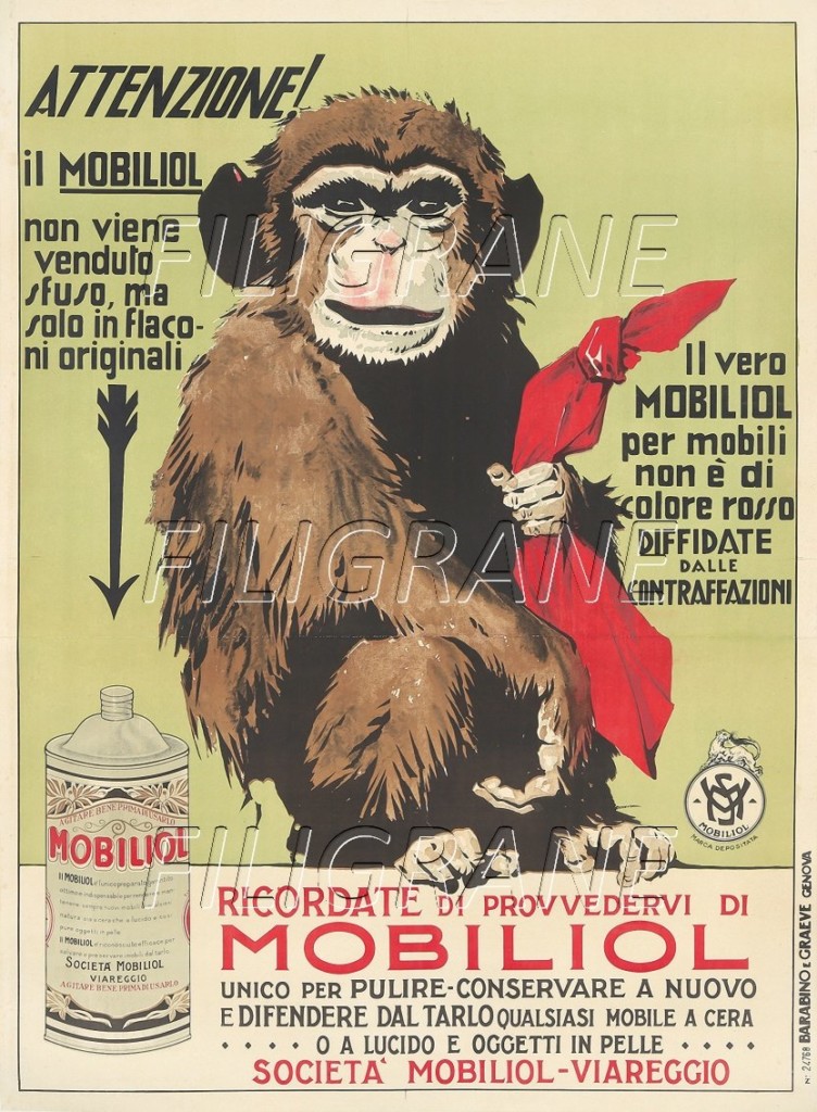 Affiche Huile Mobiliol