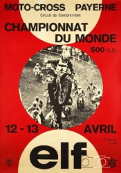 Elf sponsor championnat du monde 500 CC