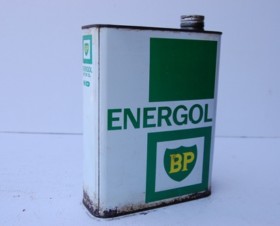 Bidon d'huile « BP ENERGOL » BP ENERGOL