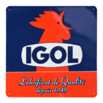 Plaque Igol "Coq"