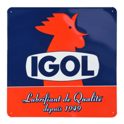Plaque Igol "Coq"