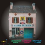 GARAGE ARTIGUES (FINA) au 1/87ème