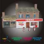 GARAGE ESSO (© maquettes-decors-patrice-gregoire.fr)