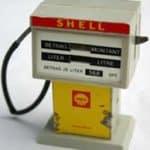Volucompteur « Shell »  / Gama (D), années 70 (© amlgc17.fr)