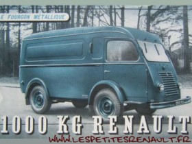 Camionnette Shell 1000 Kg tôlé (1954)