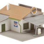 Station service SHELL - N 1/160 - FALLER 232570