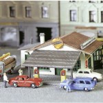 Station service SHELL - N 1/160 - FALLER 232570