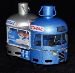 RENAULT 1400 KG BUTAGAZ - PROPAGAZ Bi-Bouteille Caravane Tour de France 1960