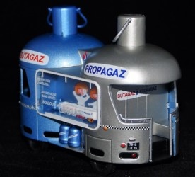 RENAULT 1400 KG BUTAGAZ - PROPAGAZ Bi-Bouteille Caravane Tour de France 1960