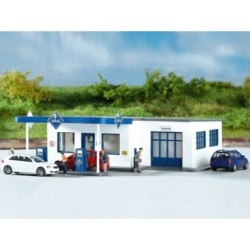 Station-service Aral avec station de lavage - HO 1/87