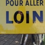 Plaque émaillée Dunlop "Pour aller vite - Pour aller loin" (5/8) (© rouleetvintage.net)