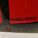 Plaque émaillée vintage Pneus DUNLOP (© vintagefrenchart.com