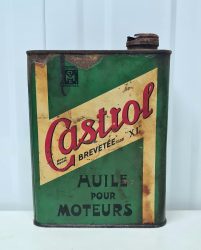 Bidon d'huile CASTROL "XL" (© passion-automobilia.com)