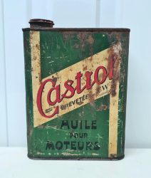 Bidon d'huile CASTROL "CW" (© passion-automobilia.com)