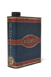 Bidon d'huile Bugatti GT (© artcurial.com)