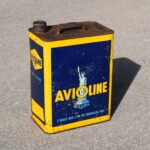 Bidon Avioline Willoil avec statue de la liberté (© 20th.ch)