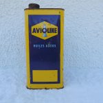 Bidon Avioline jaune (© rouleetvintage.net)