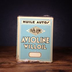 Bidon d'huile Avioline , années 30 (© garageduvintage.com)