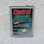 Bidon CASTROL « GRAND PRIX S » (© rouleetvintage.net)