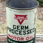 Boite d'huile « Germ processed » par CONOCO (ebay.fr)