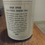 HUILE MOTEUR PREMIUM "POWER PUNCH" SAE 30 (© worthpoint.com)