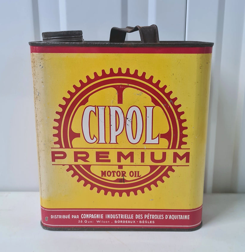 Bidon d'huile CIPOL Premium (© passion-automobilia.com)