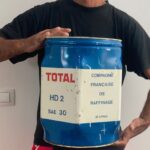 Bidon/fût (20L) Total "HD 2" (© catawiki.com)
